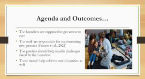 Slide 2 on agenda and outcome